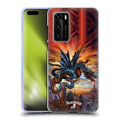 OFFICIAL ALCHEMY GOTHIC DRAGON SOFT GEL CASE FOR HUAWEI PHONES 4