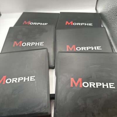 Morphe Face Palettes 9B, 9N & 9C LOT OF 6 PLEASE READ