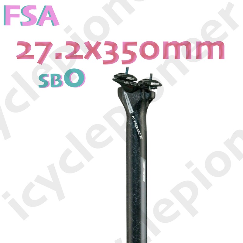 FSA K-Force Light SB0 Di2 UD Carbon/black Seatpost 27.2x350m