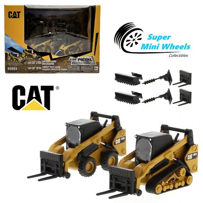 CAT 1:64 - CAT 272D2 Skid Steer Loader & CAT 297D2 Compact Track Loader 85693