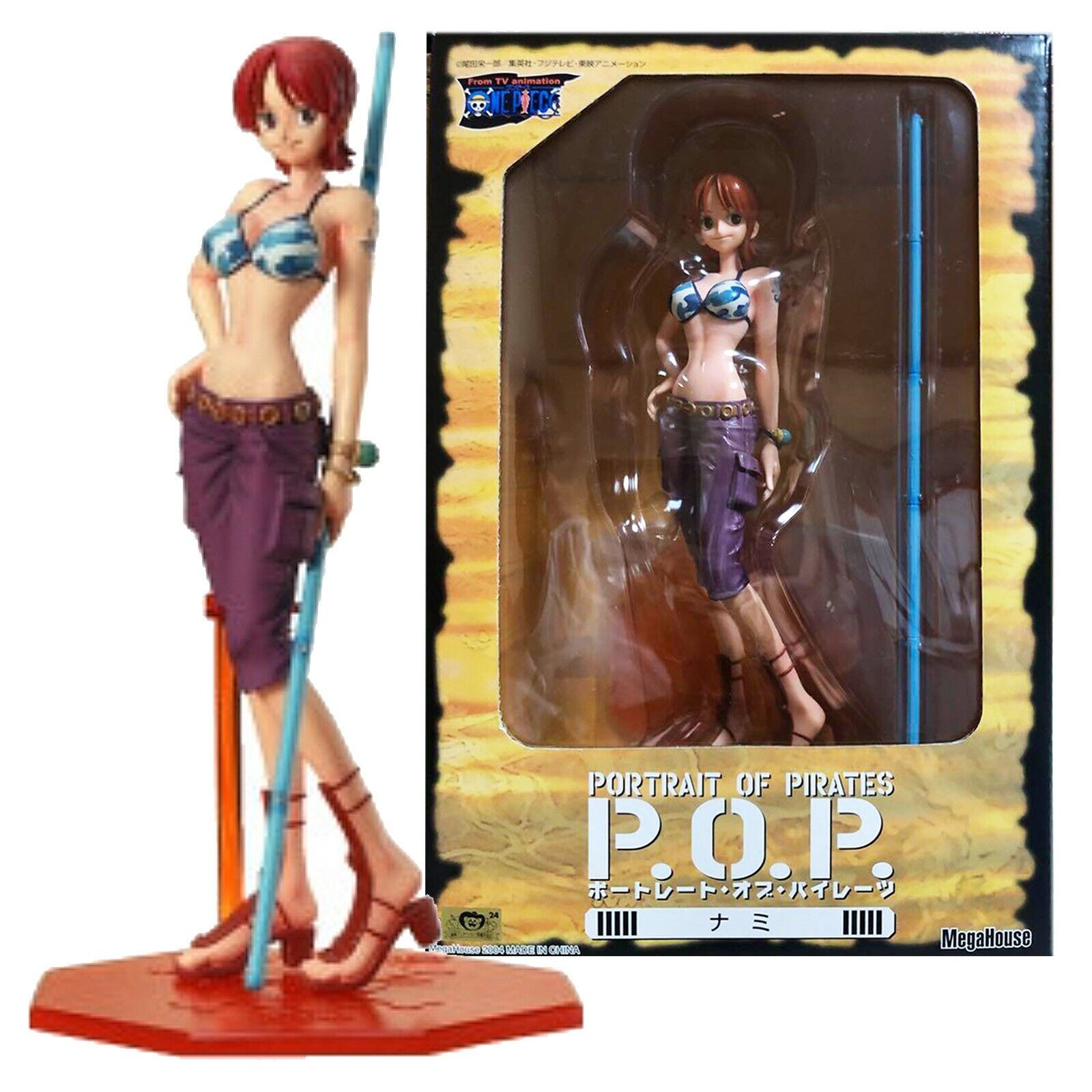 MegaHouse P.O.P Portrait Of Pirates ONE PIECE Series Nami MegaHouse P.O.P Portrait Of Pirates ONE PIECE Series Nami