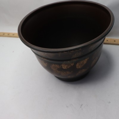 Classic Home & Garden Alena Planter Resin Weathered Copper 9'' 10509D-377R