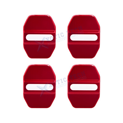 4pcs Door Lock Cover Trim Protection Kit Cover For BMW 3 5 7 Series G11 G20 G30