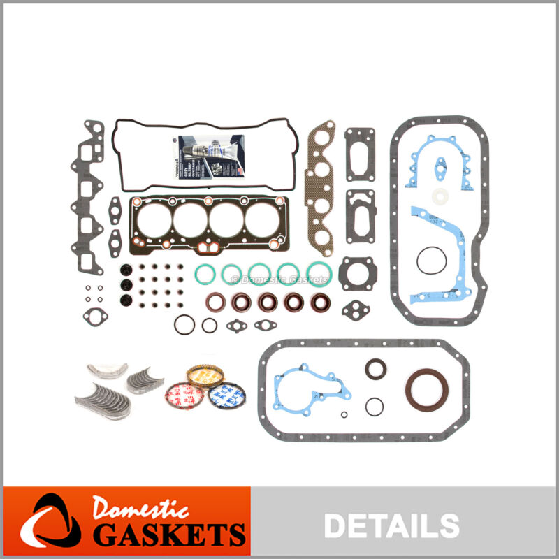 Engine Re-ring Kit Fits 88-93 Toyota Celica Geo Prizm 1.6 4af 4afe