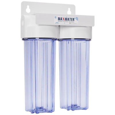 Whole House /Home/Pool/Well Water Filter System 10'' x 2 1/2'', 3/4'' Inlet 