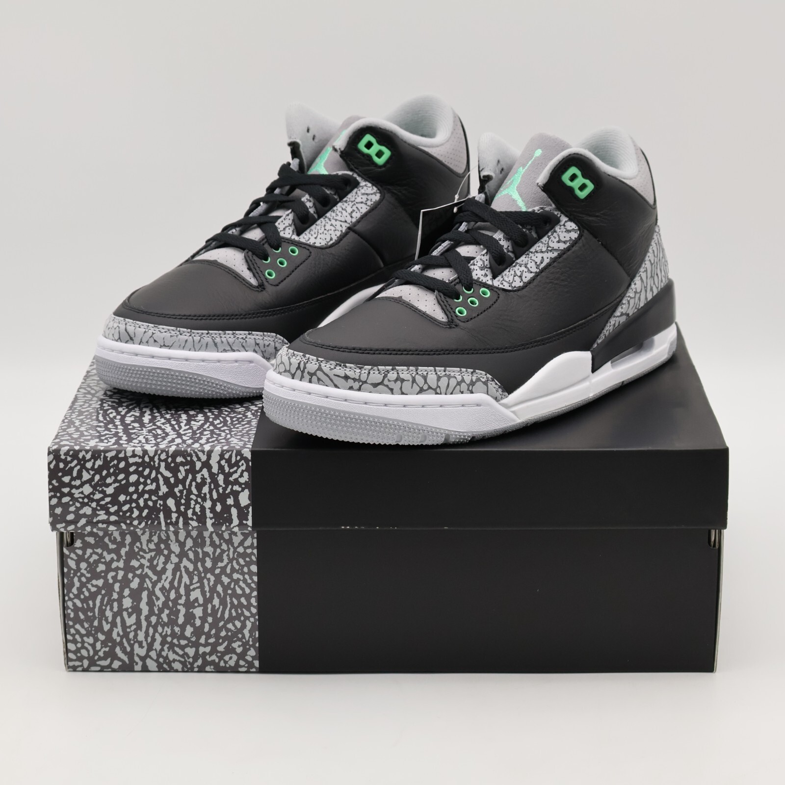 シューズ(男性用) NIKE AIR JORDAN 3 green glow Jordan Air Jordan 3 Retro 