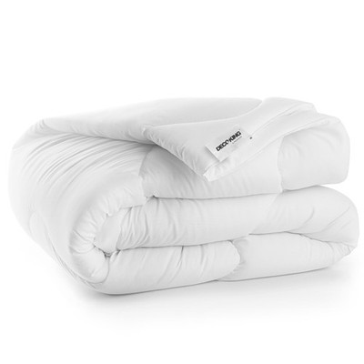 Couette en microfibre blanche 135x200 DecoKing Quatre Saisons