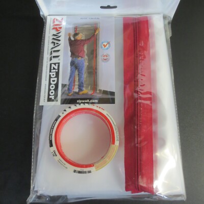ZipWall ZDS Zipdoor Dust Containment Kit 3 By 7 Foot