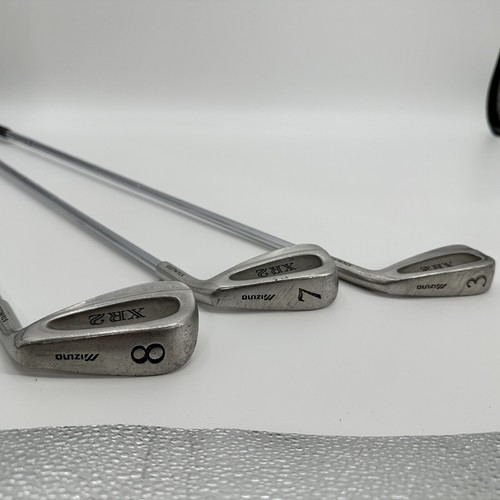 Vintage Set Of 8 x Mizuno XR2 Irons 3-PW Regular Steel Shafts Vintage Set Of 8 x Mizuno XR2 Irons 3-PW Regular Steel Shafts