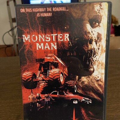 Monster Man DVD 2003 Cult Horror Monster Truck Michael Davis Eric Jungmann OOP
