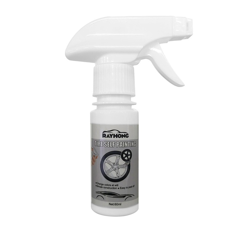Wheel Spray Paint Gloss White Matte Aerosol Weather Resistant Car Bike Wheels