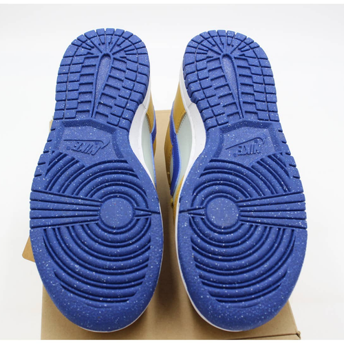 Pre-owned Nike Wmns Dunk Low Next Nature "wheat Gold Royal" Size 6.5 Style Dn1431 700