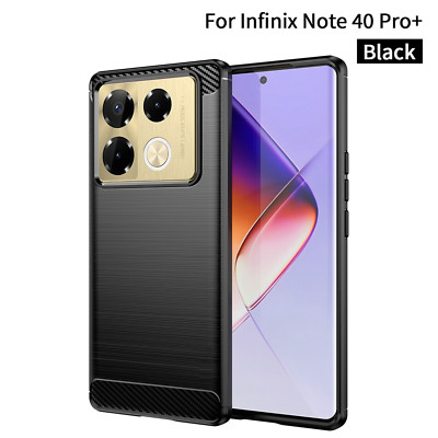 Shockproof Hybrid Armor Soft Rubber Cover Case For Infinix Note 40 Pro 4G