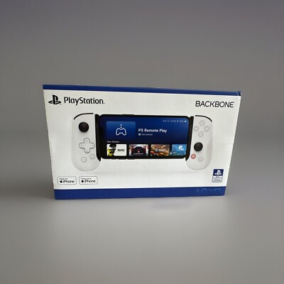 PlayStation Backbone One Mobile Gaming Controller for iPhone - BB-02-W-S