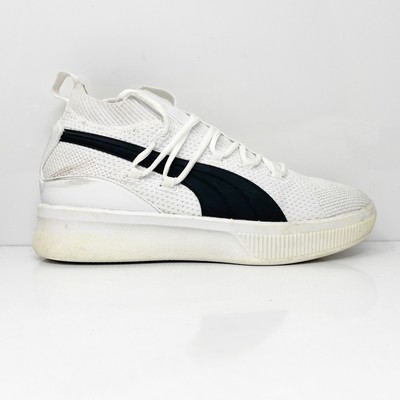 

Кроссовки Puma Boys Clyde Court 193014-02 Белая Повседневная Обувь Размер 7, Белый, Clyde Court