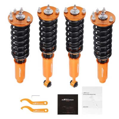 MaXpeedingrods Coilover Suspension w/ 24 Way Damping For Honda Accord 1998-2002