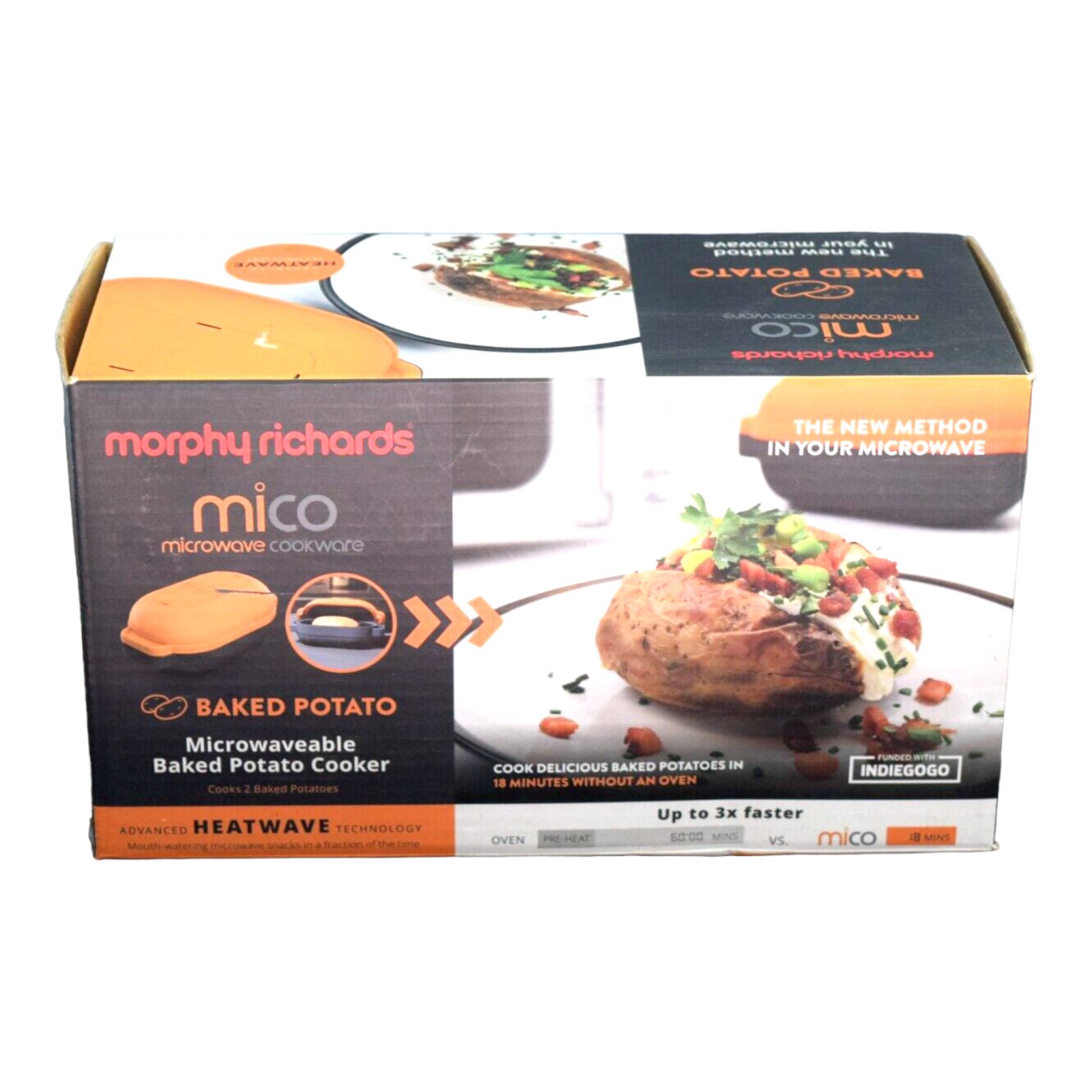 New Morphy Richards Microwave MICO Baked Potato Cooker