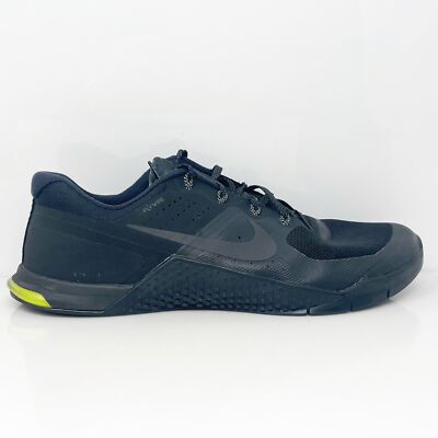 

Nike Mens Metcon 2 819899-007 Черные кроссовки для бега, размер 13, Черный, Metcon 2