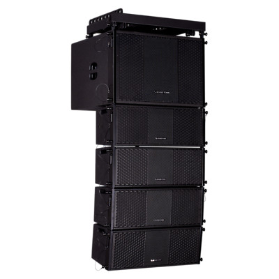 Sound Town Line Array System 15'' Subwoofer 4xDual 8'' Speaker (ZETHUS-115S208X4)