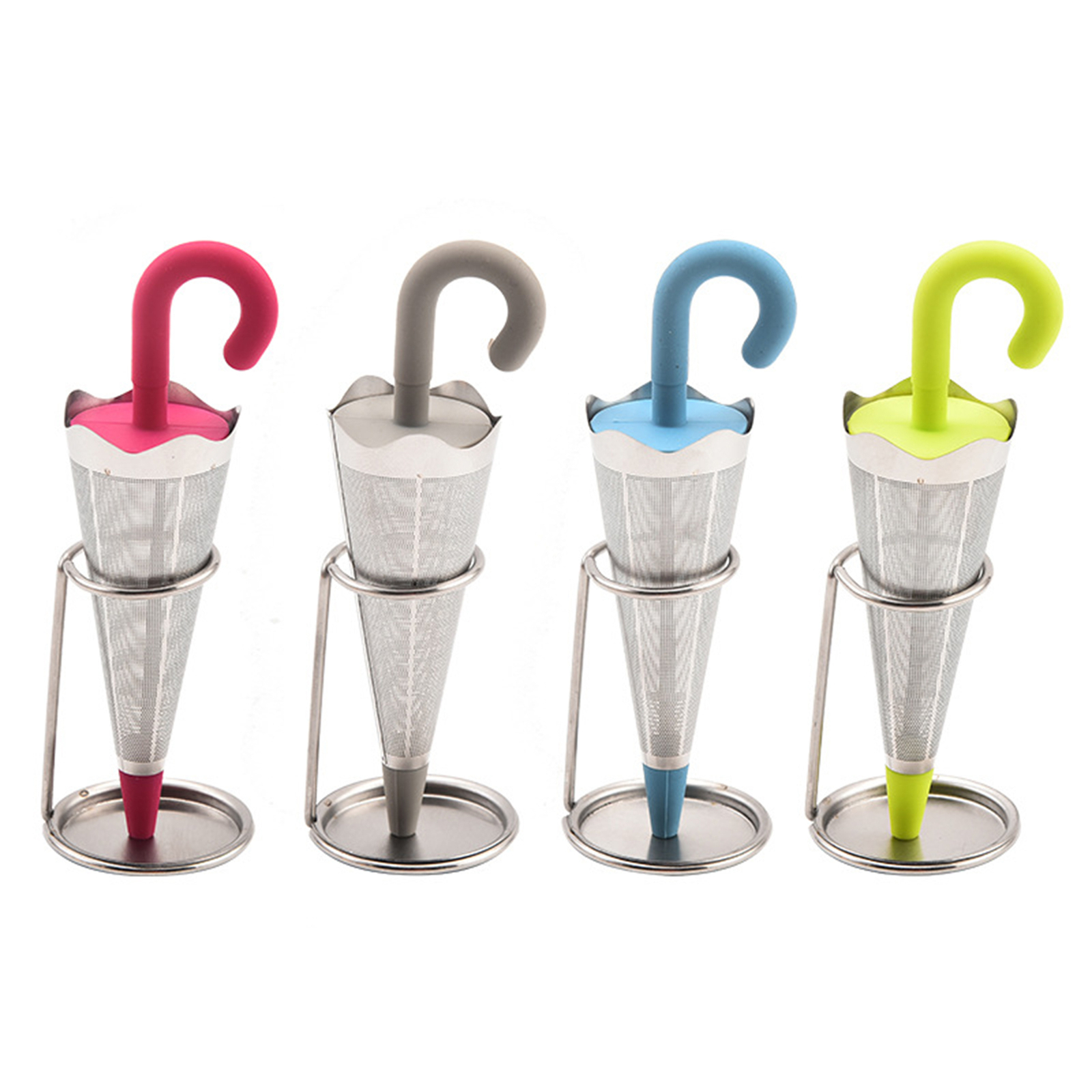 Infuser Loose Leaf Tea Strainer Cute Umbrella Tea Strainer