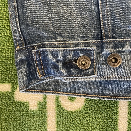 Pre-owned Levi's Made & Crafted Boyfriend Trucker Japanese Denim Jacket Women's Sz M $248 In Bottle Blue