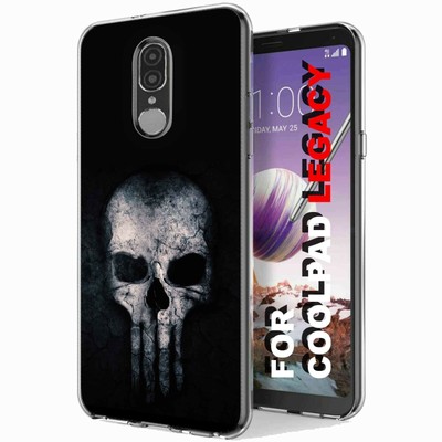 Total Guard Cover Case For Coolpad Legacy, Skull, USA Print