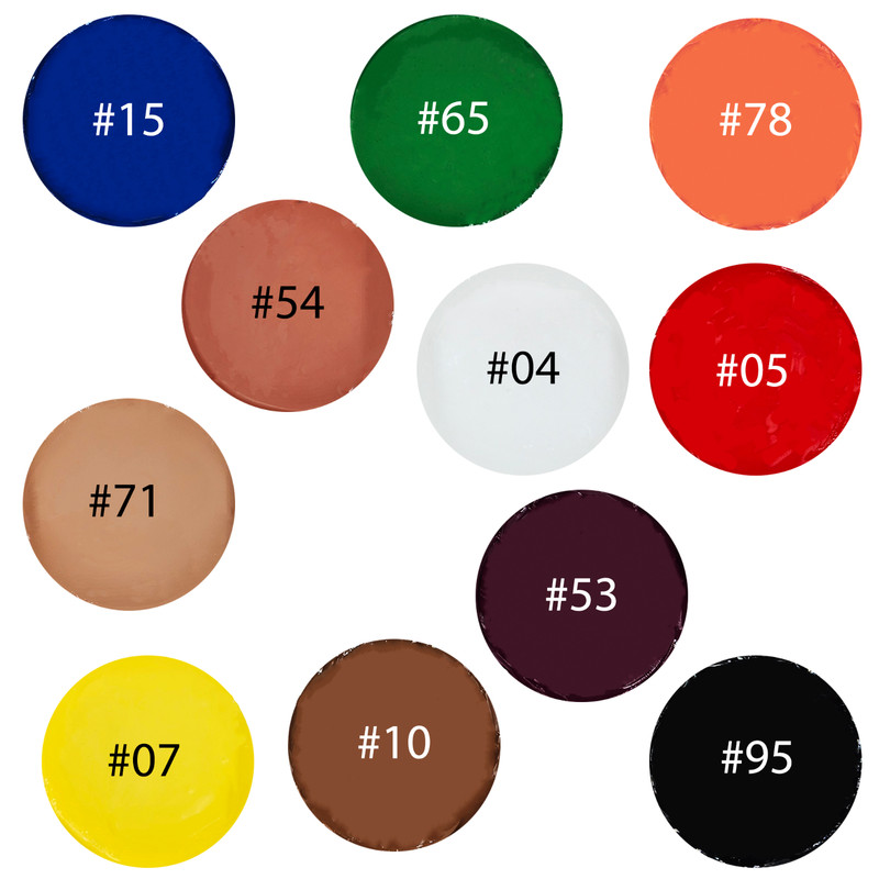 Silikonfarbe Farbpaste Farbstoff Pigmentpaste FÃ¼R Silikonkautschuk Abformsilikon