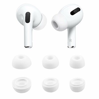 New Replacement 3 Pairs Silicone Ear Tips for Apple AirPods 