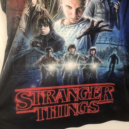 Stranger Things Short Sleeve Shirt Cotton Spandex Pre-Shrunk Size 3XL