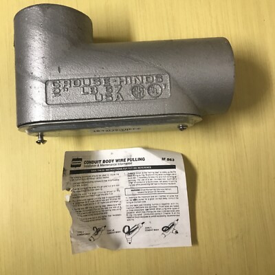  NEW COOPER CROUSE-HINDS LB67 CH SA CONDULET CONDUIT OUTLET BODY 2 
