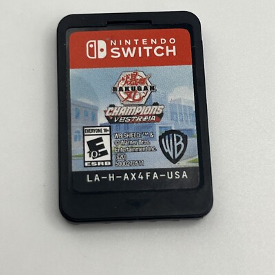 Bakugan: Champions of Vestroia - Nintendo Switch Cartridge Only Tested Working