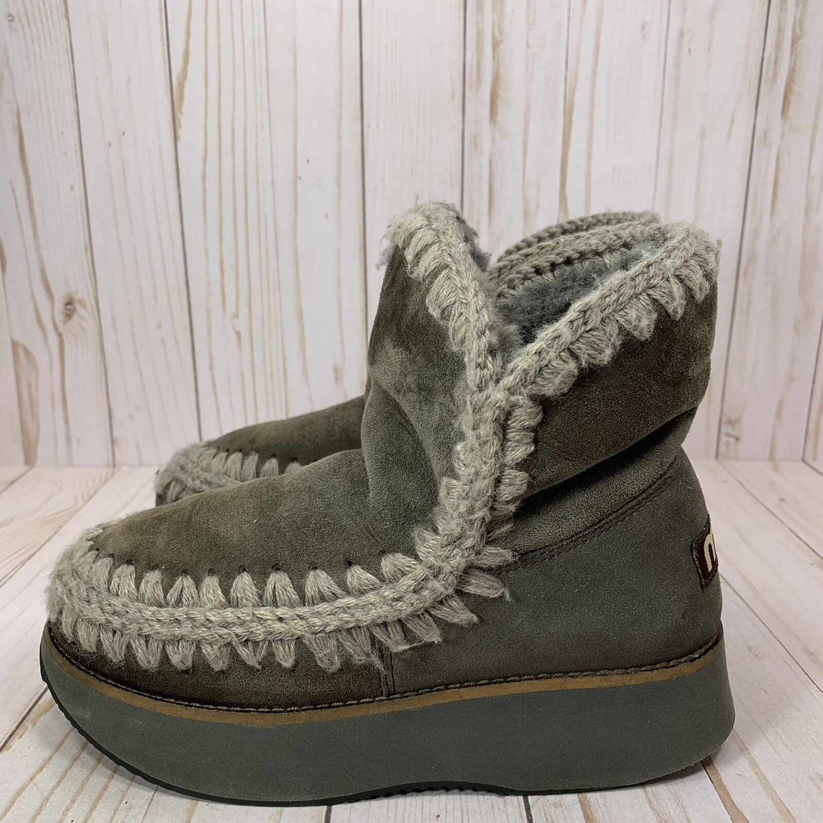 Mou Platform Eskimo Sneaker Womens Size 