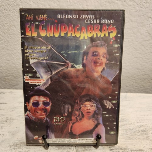 Ahi Viene El Chupacabras Alfonso Zayas RARE Spanish Dvd NEW