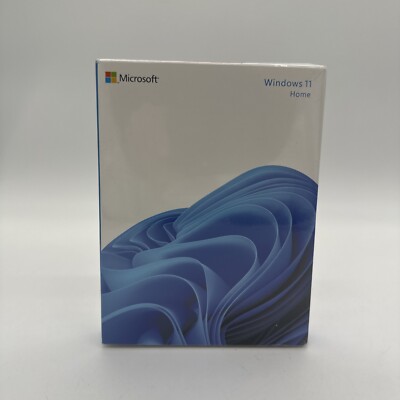 New Microsoft Windows 11 Home 32/64bit English USB Flash Drive In Sealed Box