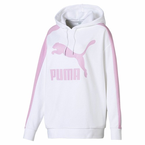 

[578032-02] Женская толстовка с капюшоном Puma Classics Logo T7, Белый