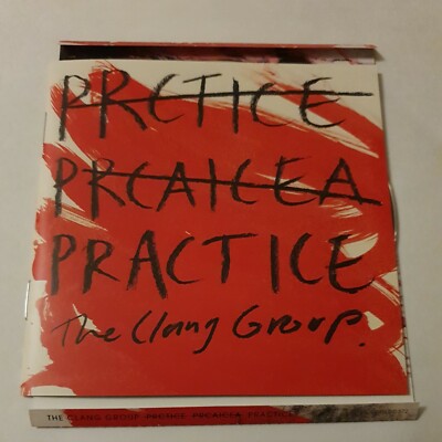 The Clang Group: Practice WIGCD372 CD Music Album New CD + Artwork