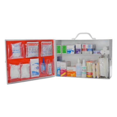 2 Shelf First Aid Kit Osha Fill W/Logo