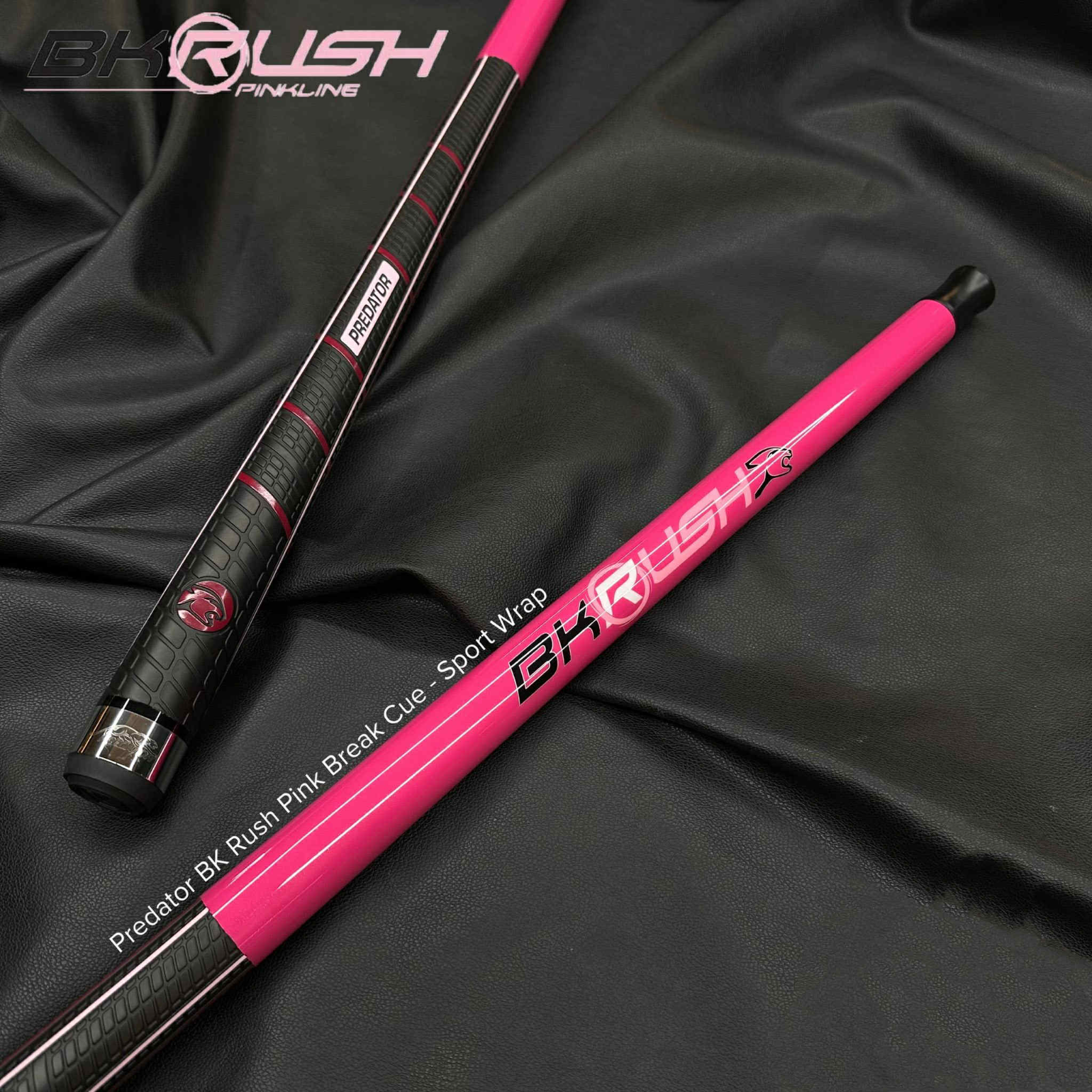 Predator BK Rush Pink Break Cue - Sport Wrap 新品 Predator