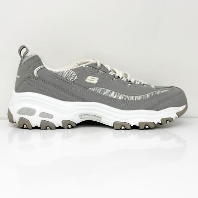 

Skechers Womens D Lites Interlude 11978 Серые повседневные туфли Кроссовки Размер 7, Серый, D Lites Interlude
