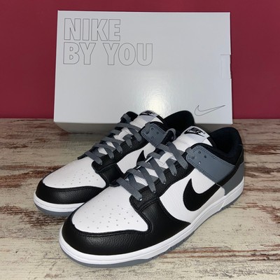 Gr. 45 - Nike Dunk Low By You Black Grey Panda - DO7413-991 Brandneu Deadstock