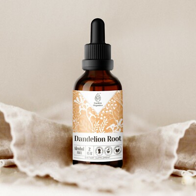 Garden Organics Dandelion Root Tincture Alcohol-FREE  