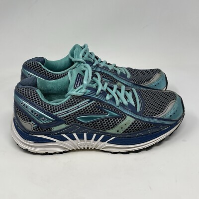 Brooks Dyad 7 Sneakers Womens 8 Blue Running Walking Athleisure Athletic Shoes