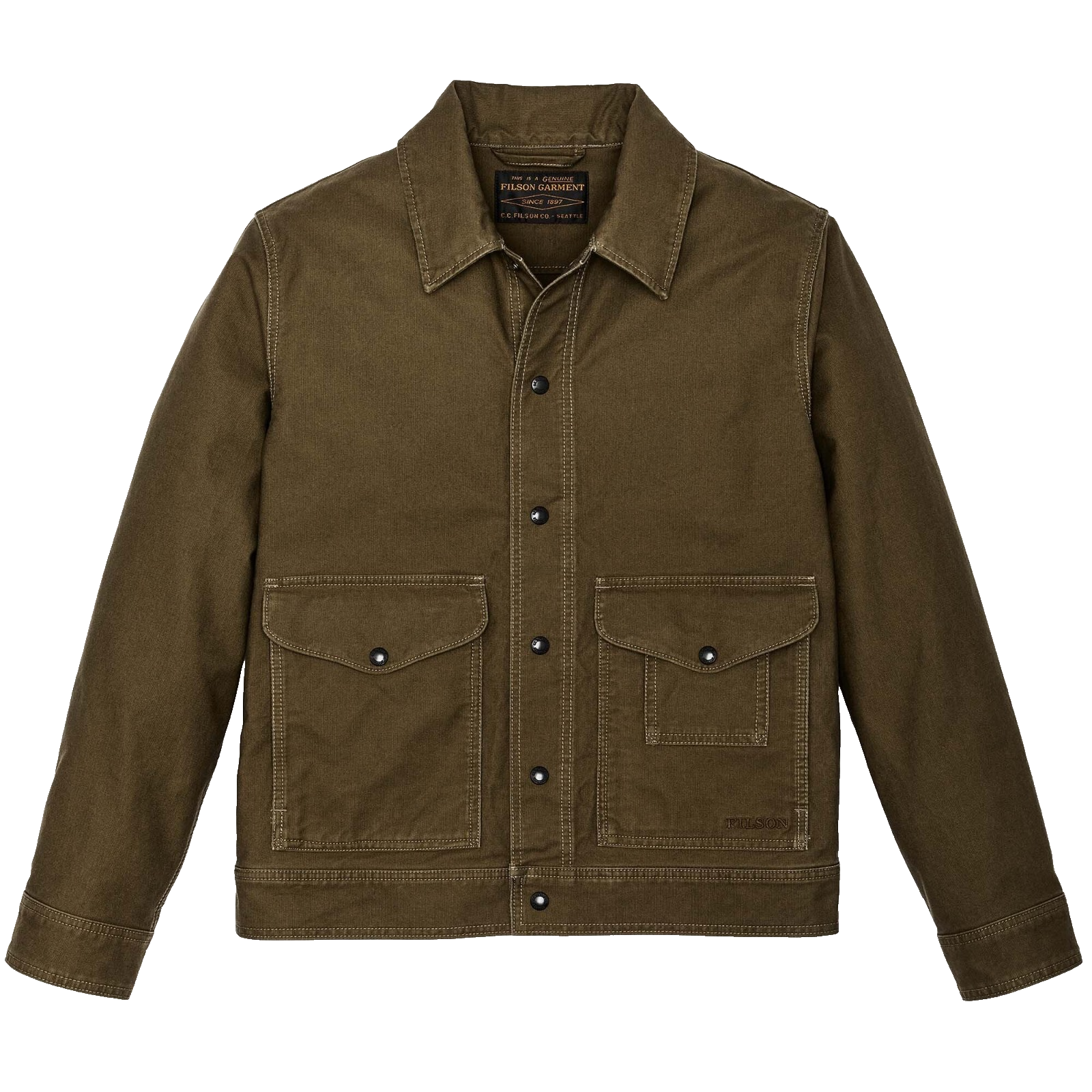 FILSON フィールドジャケット コットンコーティング　オリーブ FILSON フィールドジャケット コットンコーティング オリーブ