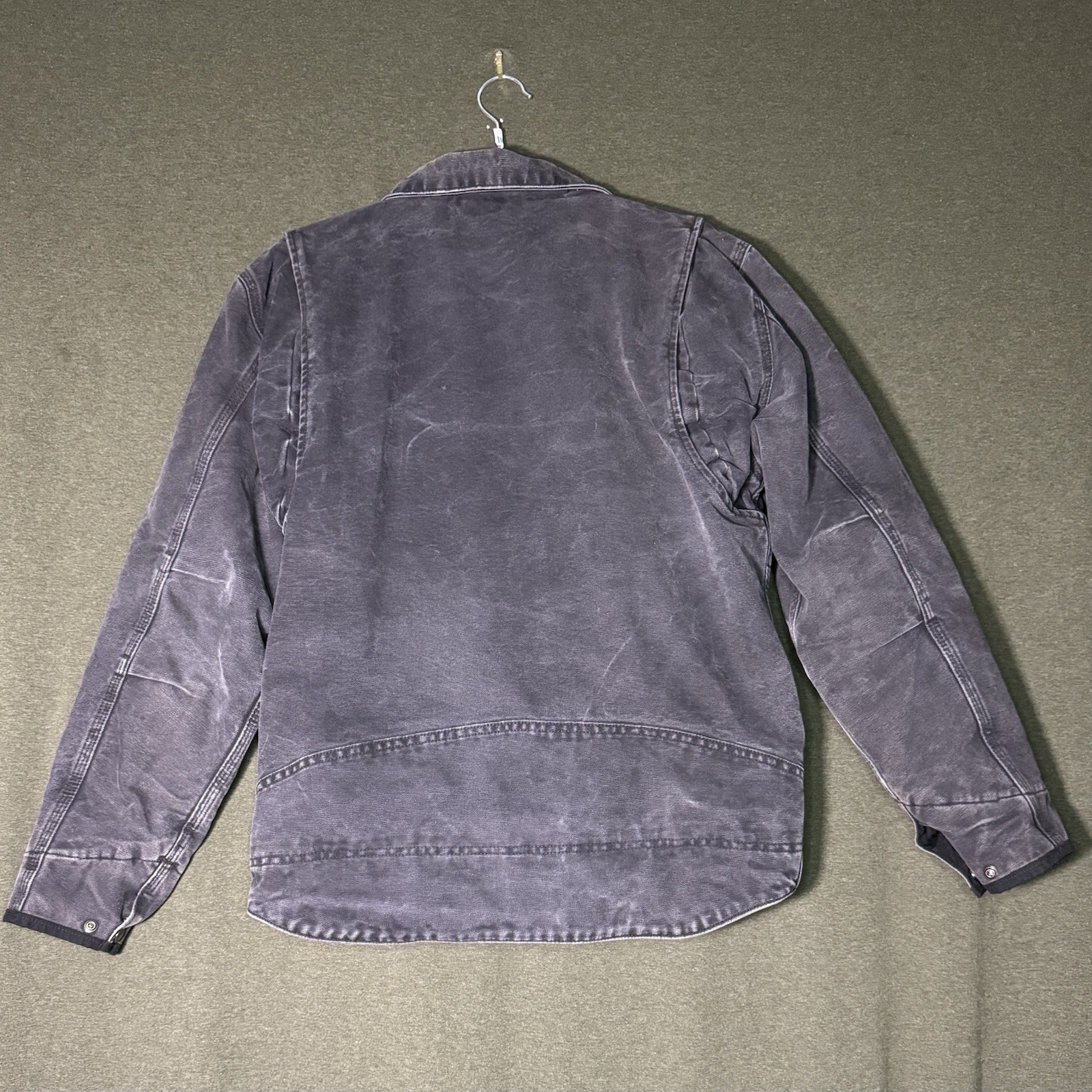 Vintage Carhartt  Berwick Jacket 101230 001 Medium Fleece Lined Sandstone Black