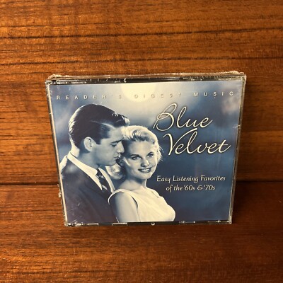 Blue Velvet Easy Listening Favorites 60's & 70's 4 Disc CD 2008 Various Artists