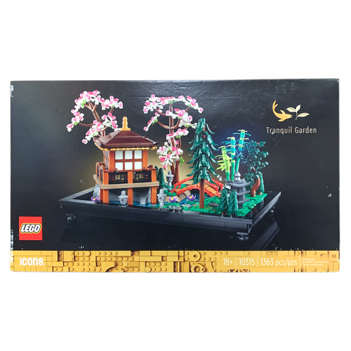 LEGO Icons Tranquil Garden Adult Building Set, 10315, 1363 Pieces