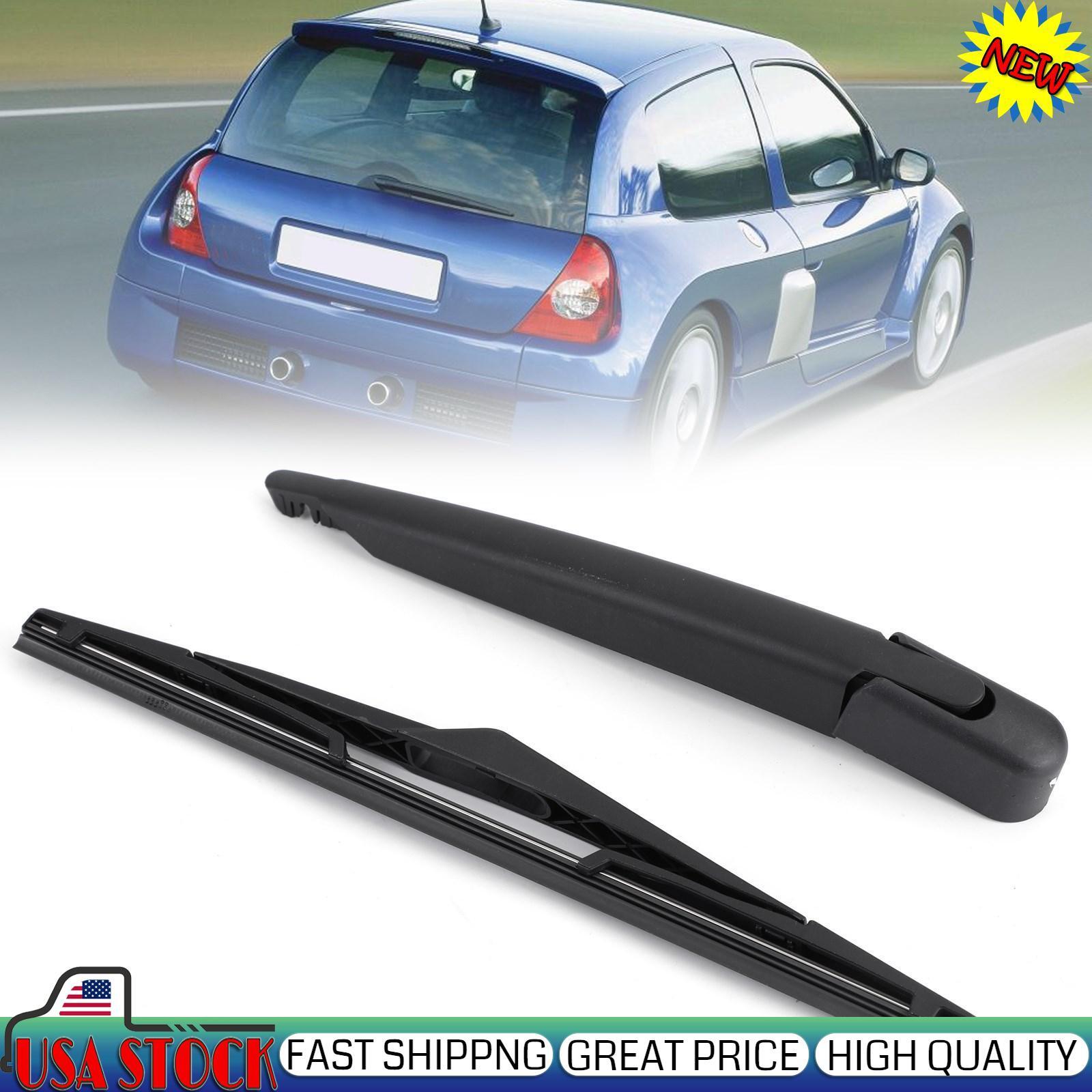 Rear Window Windshield Wiper Arm Blade Set For Renault Clio II 1998-2012 A H2