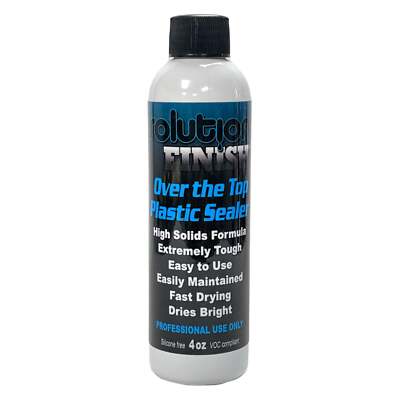 Solution Finish Over The Top | Bumpers, Trim & Plastic Sealer - 4oz