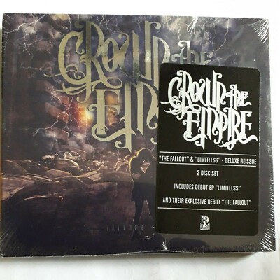 CROWN THE EMPIRE THE FALLOUT + LIMITLESS 2 CD DELUXE NEW SEALED FREE UK POST
