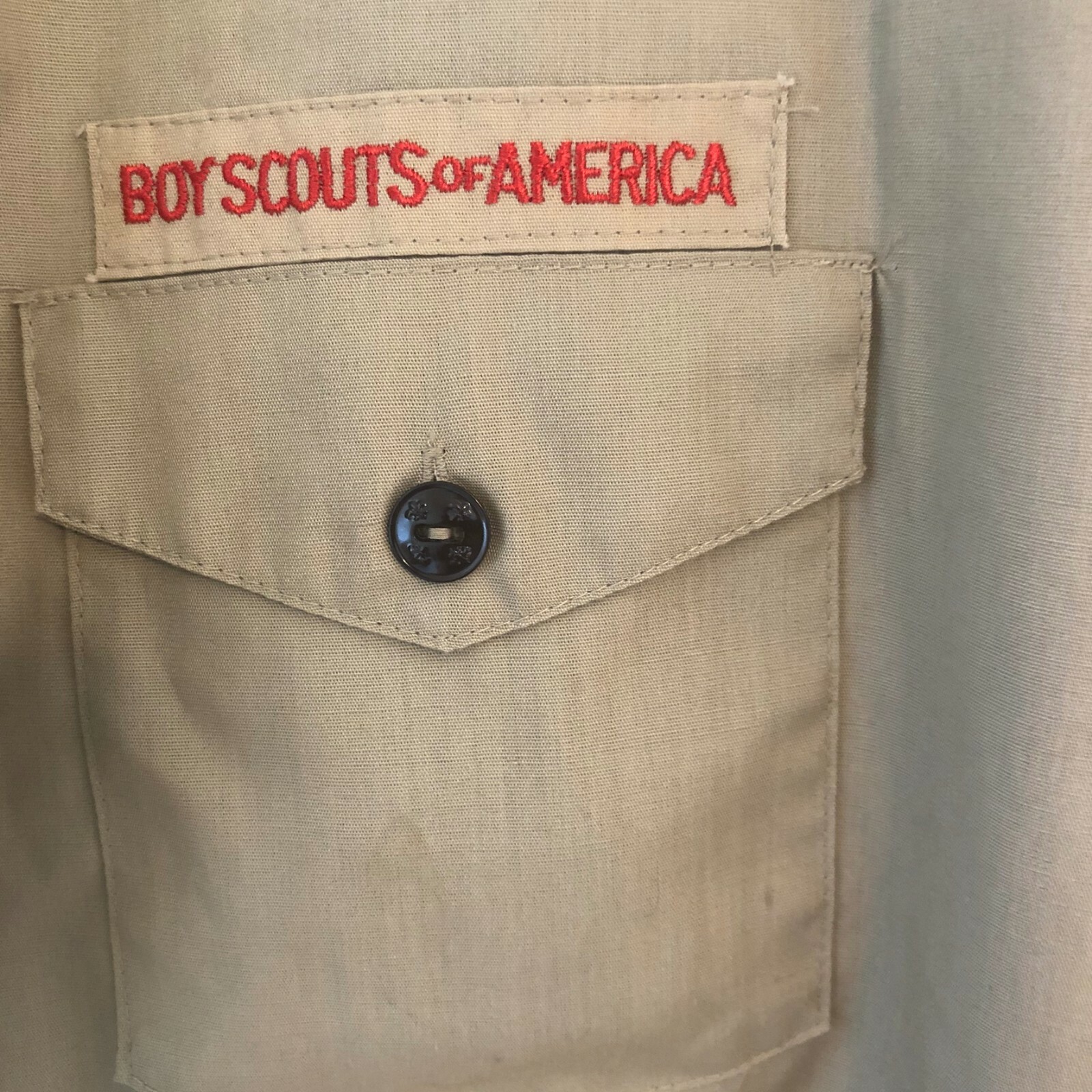 Boy Scouts America Official Mens Large Uniform Shirt